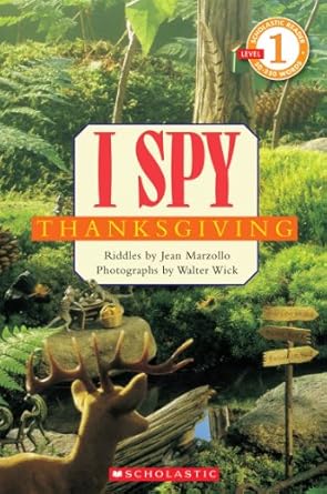 scholastic reader level 1 i spy thanksgiving 1st edition jean marzollo ,walter wick 0545220947, 978-0545220941