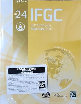 2024 international fuel gas code 1st edition international code council 1959851799, 978-1959851790