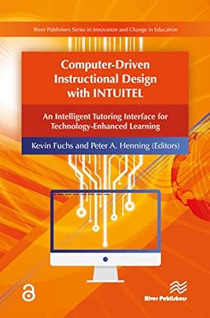 computer driven instructional design with intuitel 1st edition kevin fuchs ,peter a henning 8793519516,