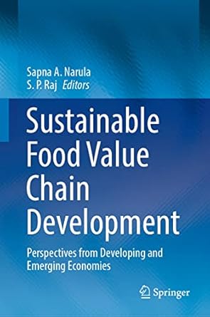 sustainable food value chain development perspectives from developing and emerging economies 1st edition