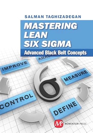 mastering lean six sigma advanced black belt concepts 1st edition salman taghizadegan 1606504045,