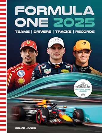 formula one 2025 the worlds bestselling grand prix guide 1st edition bruce jones 1035418754, 978-1035418756