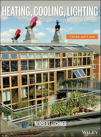 heating cooling lighting sustainable design methods for architects 1st edition norbert lechner 0470048093,