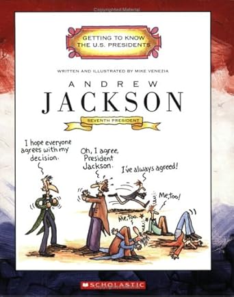 andrew jackson 1st edition mike venezia 0516274813, 978-0516274812