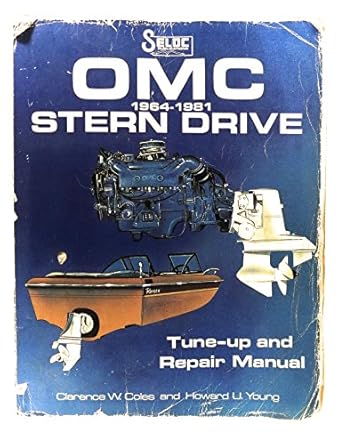 omc stern drive 1964 1986 1st edition seloc 0893300047, 978-0893300043