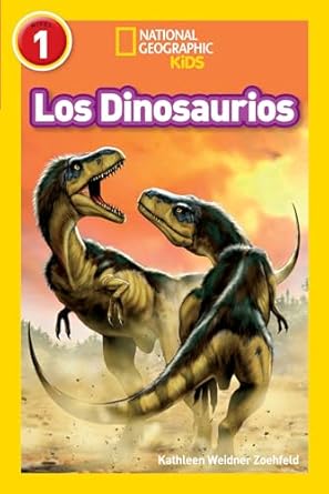 national geographic readers los dinosaurios 1st edition kathleen zoehfeld 1426324820, 978-1426324826