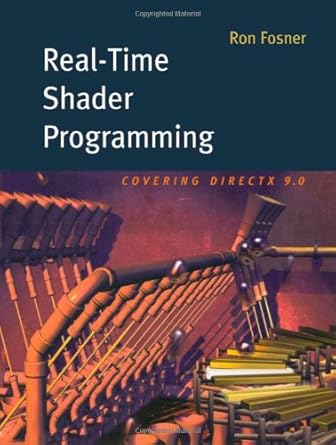 real time shader programming 1st edition ron fosner 1558608532, 978-1558608535