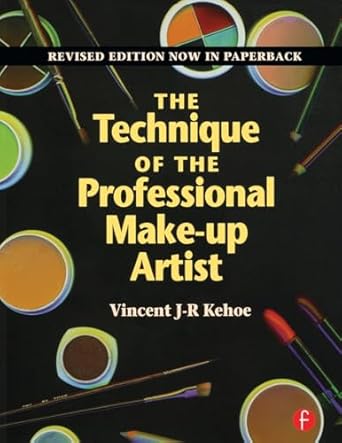 the technique of the professional make up artist 1st edition vincent kehoe 0240802179, 978-0240802176