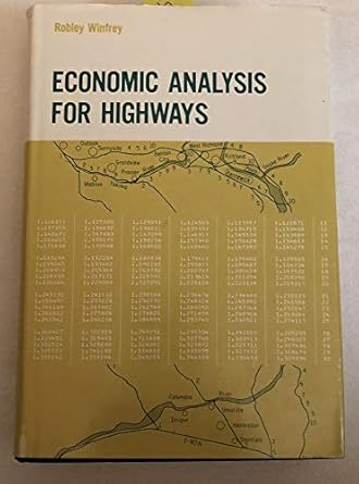 economic analysis for highways 1st edition robley winfrey 0700222448, 978-0700222445