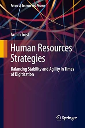 human resources strategies 1st edition trost 3030305910, 978-3030305918