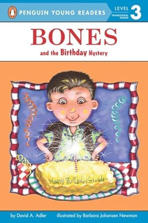 bones and the birthday mystery 1st edition david a adler ,barbara newman 0142414328, 978-0142414323
