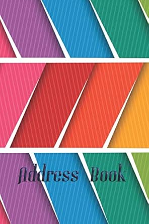 address book tabbed in alphabetical order perfect for keeping track of addresses email mobile and home phone