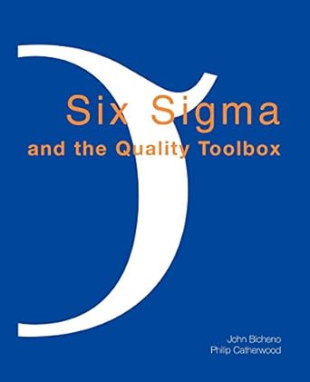 six sigma and the quality toolbox 1st edition john bicheno ,phil catherwood 0954124421, 978-0954124427