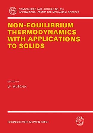 non equilibrium thermodynamics with application to solids dedicated to the memory of professor theodor