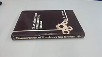 management of engineering design 1st edition d j leech 0471522708, 978-0471522706
