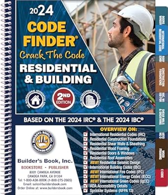 residential and building code finder based on the 2024 irc and 2024 ibc 1st edition yenny sanchez 1622706552,
