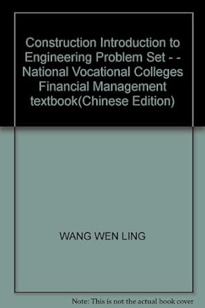 construction introduction to engineering problem set national vocational colleges financial management