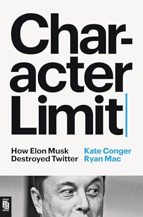 character limit 1st edition kate conger 0593834283, 978-0593834282