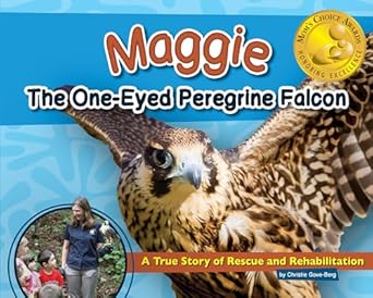 maggie the one eyed peregrine falcon a true story of rescue and rehabilitation 1st edition christie gove berg