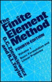 the finite element method basic formulation and linear problems 1st edition o c zienkiewicz ,r l taylor