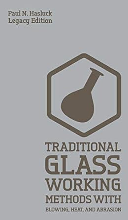 traditional glass working methods with blowing heat and abrasion classic approaches for manufacture and