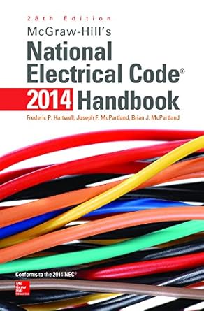 mcgraw hills national electrical code 2014 handbook 1st edition frederic hartwell ,joseph mcpartland ,brian