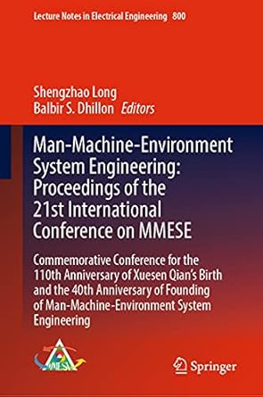 man machine environment system engineering proceedings of the 21st international conference on mmese