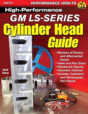 high performance gm ls series cylinder head guide 1st edition david grasso 1613254318, 978-1613254318