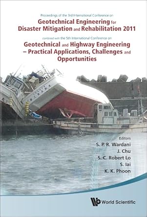 geotechnical engineering for disaster mitigation and rehabilitation 2011 proceedings of the 3rd intl conf