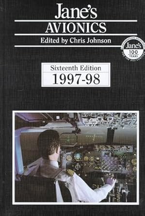 janes avionics 1997 98 1st edition chris johnson 0710615442, 978-0710615442