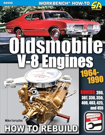 oldsmobile v 8 engines 1964 1990 how to rebuild 1st edition mike forsythe 1613255926, 978-1613255926