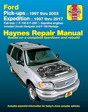 ford pickups  lincoln nav 2wdand4wd gas f 150 f 150 heritage f 250  navigator haynes repair manual 1st