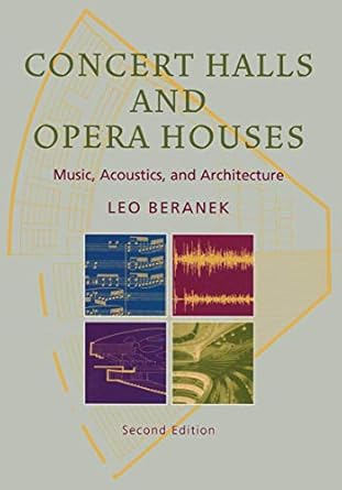 concert halls and opera houses music acoustics and architecture 1st edition leo beranek 0387955240,