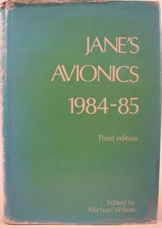 janes avionics 1984 85 1st edition michael wilson 0710607970, 978-0710607973