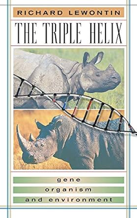 the triple helix gene organism and environment 1st edition richard lewontin 0674006771, 978-0674006775