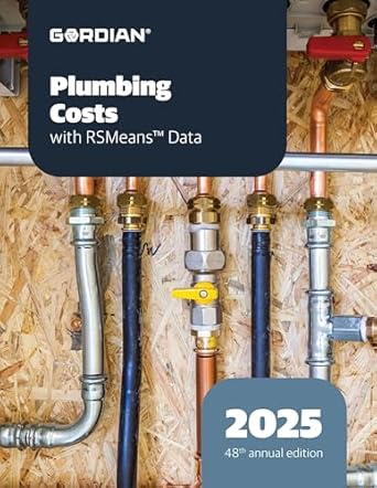 plumbing costs with rsmeans data 2025 1st edition rsmeans 1961006650, 978-19610066521961006650,978-1961006652