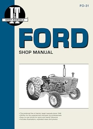 ford shop manual series 2000 3000 and 4000 1975 1st edition editors of haynes manuals 0872880958,