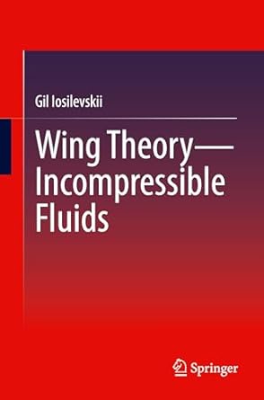 wing theory incompressible fluids 1st edition gil iosilevskii 3031736249, 978-3031736247