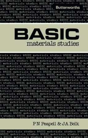 basic materials studies 1st edition p n peapell 0408013745, 978-0408013741
