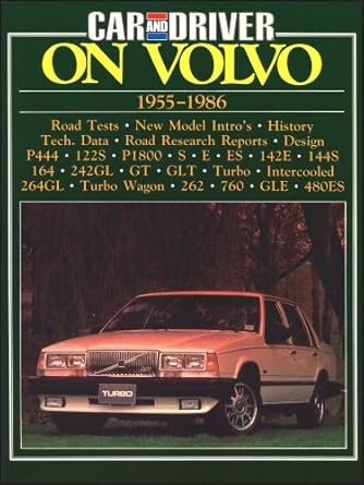 volvo road test book car and driver on volvo 1955 86 1st edition r m clarke 1869826051, 978-1869826055