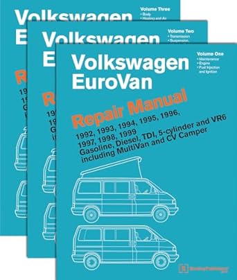 volkswagen eurovan repair manual 1st edition volkswagen of america 0837616816, 978-0837616810