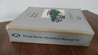 range rover all petrol and diesel models workshop manual 1990 1994 1st edition brooklands books ltd