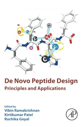 de novo peptide design principles and applications 1st edition vibin ramakrishnan ,kirti patel ,ruchika goyal