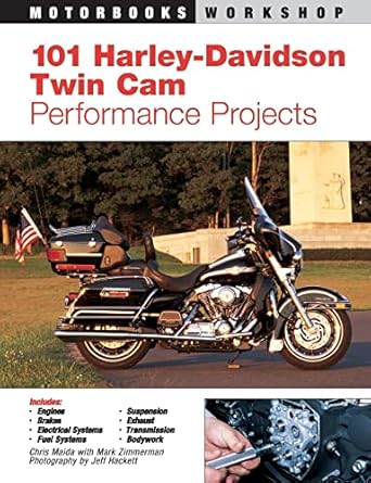 101 harley davidson twin cam performance projects 1st edition mark zimmerman 0760316392, 978-0760316399