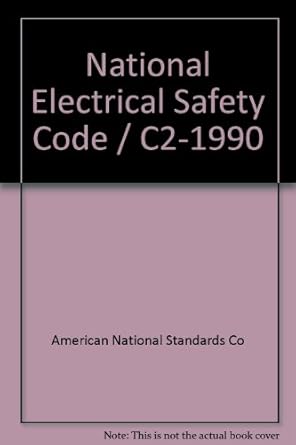 national electrical safety code 1st edition  1559370114, 978-1559370110