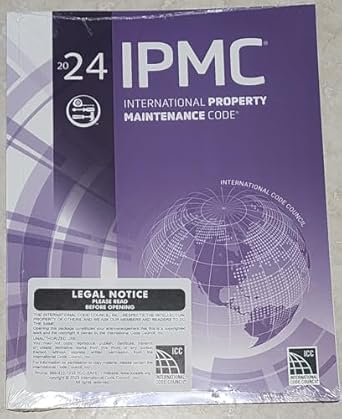 2024 international property maintenance code 1st edition international code council 195985187x, 978-1959851875