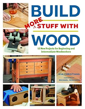 build more stuff with wood 1st edition asa christiana 1641551747, 978-1641551748