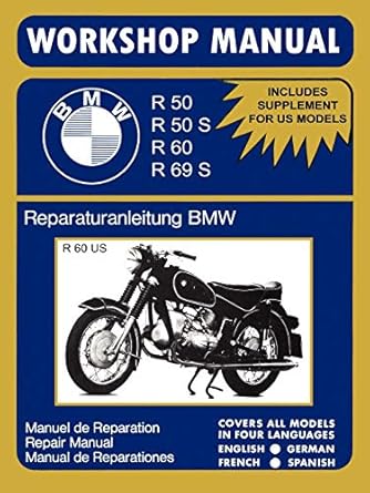 bmw motorcycles workshop manual r50 r50s r60 r69s 1st edition floyd clymer 1588500675, 978-1588500670