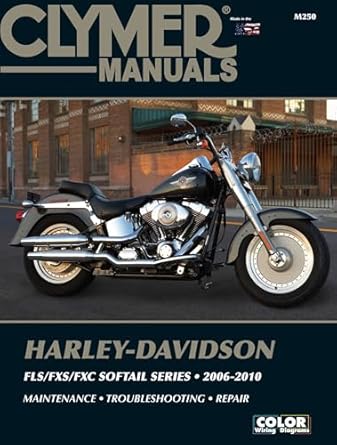 harley davidson fls/fxs/fxc sofftail series 2006 2010 1st edition clymer publications 1620921340,