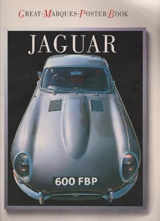 jaguar great marques poster book 1st edition chris harvey 0830003088, 978-0830003082